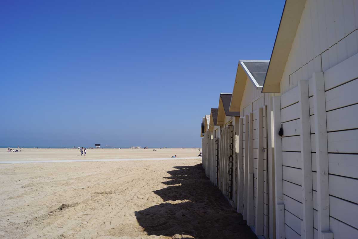 La plage de Ouistreham