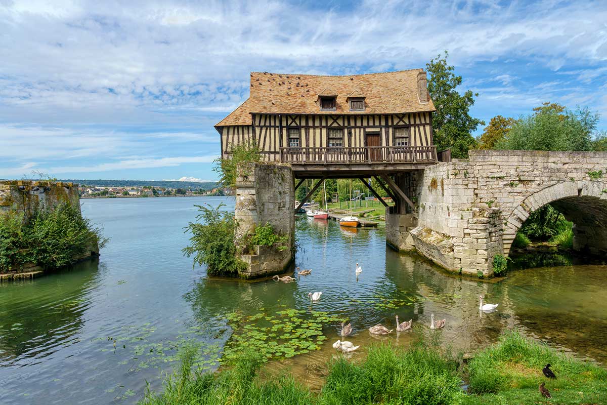 Le vieux moulin de Vernon sur Seine