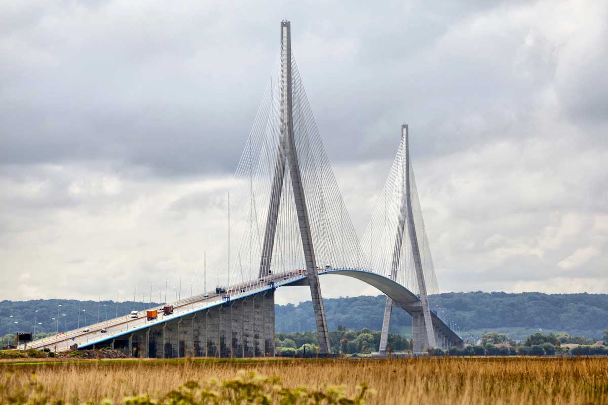 Le Pont de Normandie est un incontournable